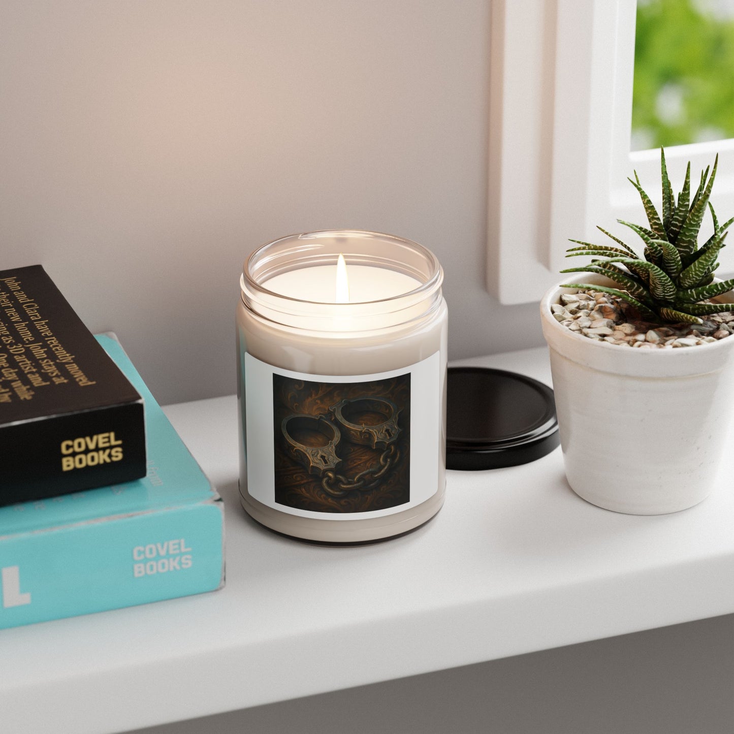 Scented Soy Candle - No Chains Can Hold You, Aromatic Relaxation, Home Decor, Gift for Her, Self-Care Essential, Cozy Vibes
