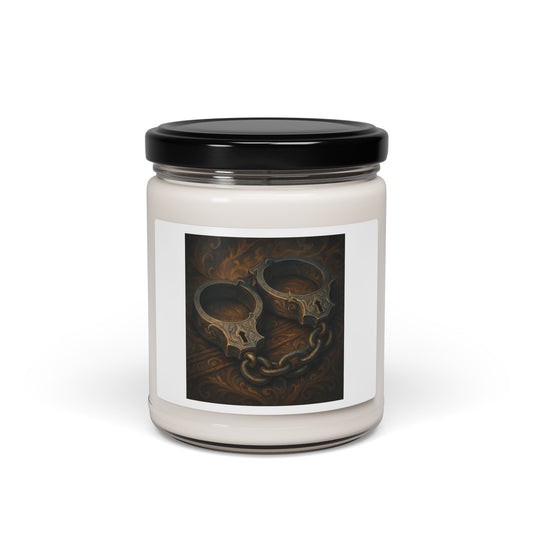 Scented Soy Candle - No Chains Can Hold You, Aromatic Relaxation, Home Decor, Gift for Her, Self-Care Essential, Cozy Vibes